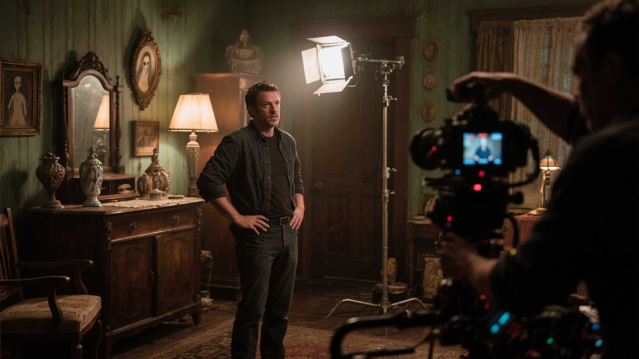 娱乐周刊推出〈招魂4〉最新剧照与幕后花絮！